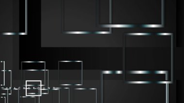 Modern Soyut Vektör Kutusu Arka Plan. beyaz degrade şeritler ile. eps 10 şablonu