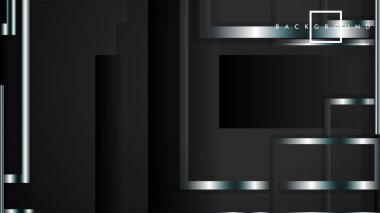 Modern Soyut Vektör Kutusu Arka Plan. beyaz degrade şeritler ile. eps 10 şablonu