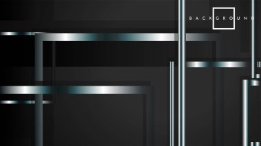 Modern Soyut Vektör Kutusu Arka Plan. beyaz degrade şeritler ile. eps 10 şablonu