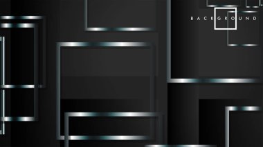 Modern Soyut Vektör Kutusu Arka Plan. beyaz degrade şeritler ile. eps 10 şablonu