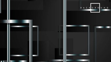 Modern Soyut Vektör Kutusu Arka Plan. beyaz degrade şeritler ile. eps 10 şablonu