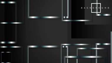 Modern Soyut Vektör Kutusu Arka Plan. beyaz degrade şeritler ile. eps 10 şablonu