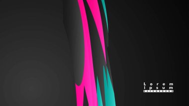 Renkli geometrik arka planlar. Basit form kompozisyonu. Eps10 vektör şablonu