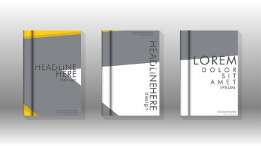 Kapak kitabı kavramı soyut geometrik arka plan renk ve şekillerin bir kombinasyonu ile