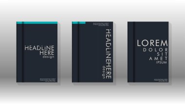 Soyut kitap kapağı düzeninin arka planı. Broşürler, dergiler, vektör şablonları vb. için. Modern tasarımlar Eps 10'da geometrik desenler oluşturur