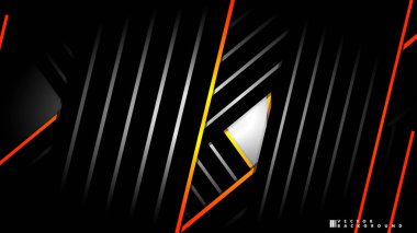 Soyut vektör arka planı. Geometrik Çizgiler