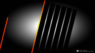 Soyut vektör arka planı. Geometrik Çizgiler