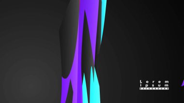 Renkli geometrik arka planlar. Basit form kompozisyonu. Eps10 vektör şablonu