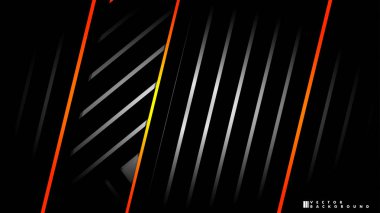 Soyut vektör arka planı. Geometrik Çizgiler