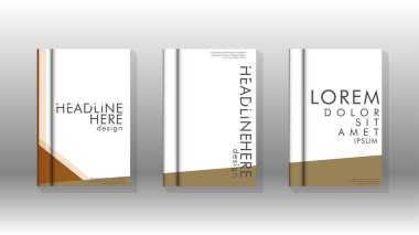 Kapak kitabı kavramı soyut geometrik arka plan renk ve şekillerin bir kombinasyonu ile