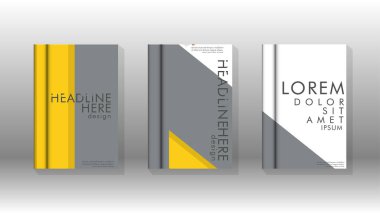 Kapak kitabı kavramı soyut geometrik arka plan renk ve şekillerin bir kombinasyonu ile