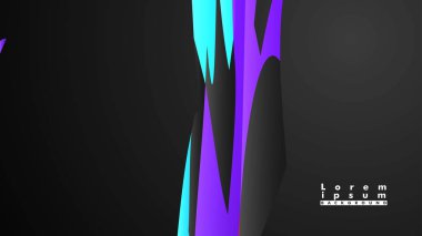 Renkli geometrik arka planlar. Basit form kompozisyonu. Eps10 vektör şablonu