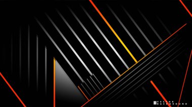 Soyut vektör arka planı. Geometrik Çizgiler