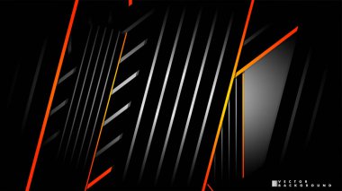 Soyut vektör arka planı. Geometrik Çizgiler