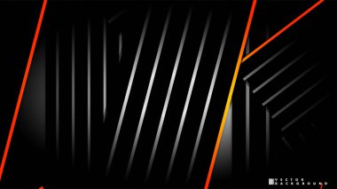 Soyut vektör arka planı. Geometrik Çizgiler