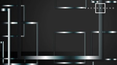 Modern Soyut Vektör Kutusu Arka Plan. beyaz degrade şeritler ile. eps 10 şablonu