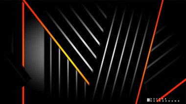 Soyut vektör arka planı. Geometrik Çizgiler