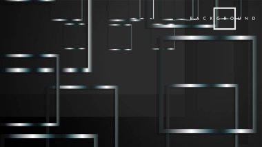 Modern Soyut Vektör Kutusu Arka Plan. beyaz degrade şeritler ile. eps 10 şablonu