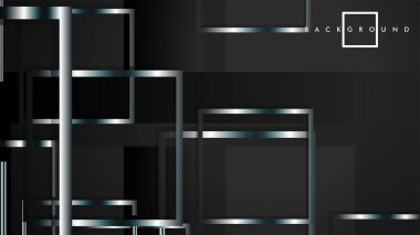 Modern Soyut Vektör Kutusu Arka Plan. beyaz degrade şeritler ile. eps 10 şablonu