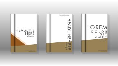 Kapak kitabı kavramı soyut geometrik arka plan renk ve şekillerin bir kombinasyonu ile