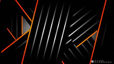 Soyut vektör arka planı. Geometrik Çizgiler