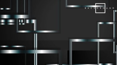 Modern Soyut Vektör Kutusu Arka Plan. beyaz degrade şeritler ile. eps 10 şablonu