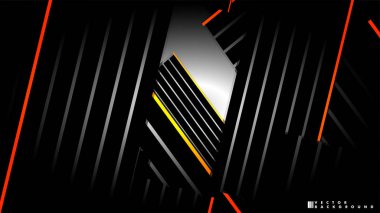 Soyut vektör arka planı. Geometrik Çizgiler