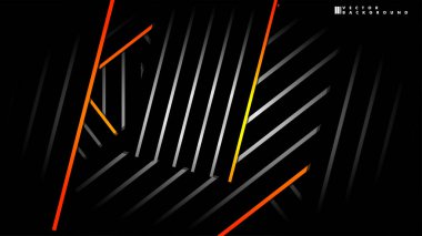 Soyut vektör arka planı. Geometrik Çizgiler