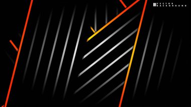 Soyut vektör arka planı. Geometrik Çizgiler