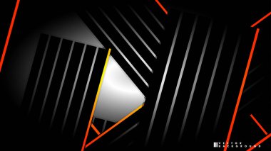 Soyut vektör arka planı. Geometrik Çizgiler