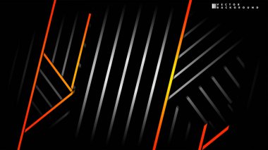 Soyut vektör arka planı. Geometrik Çizgiler