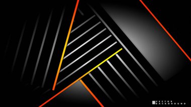 Soyut vektör arka planı. Geometrik Çizgiler