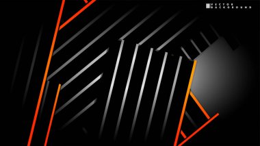 Soyut vektör arka planı. Geometrik Çizgiler