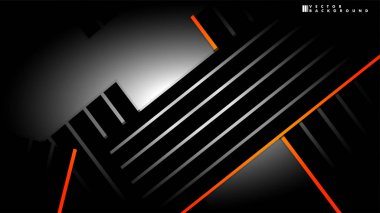 Soyut vektör arka planı. Geometrik Çizgiler