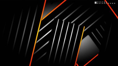 Soyut vektör arka planı. Geometrik Çizgiler