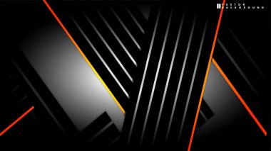 Soyut vektör arka planı. Geometrik Çizgiler