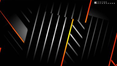 Soyut vektör arka planı. Geometrik Çizgiler