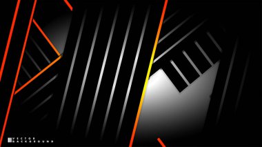 Soyut vektör arka planı. Geometrik Çizgiler