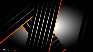 Soyut vektör arka planı. Geometrik Çizgiler