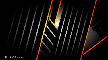 Soyut vektör arka planı. Geometrik Çizgiler