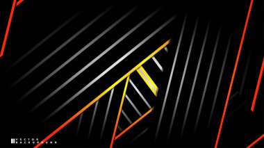 Soyut vektör arka planı. Geometrik Çizgiler