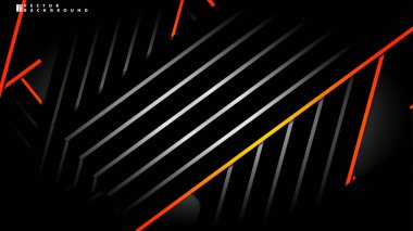 Soyut vektör arka planı. Geometrik Çizgiler