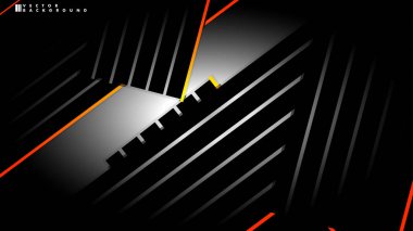 Soyut vektör arka planı. Geometrik Çizgiler