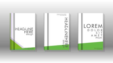 Kapak kitabı kavramı soyut geometrik arka plan renk ve şekillerin bir kombinasyonu ile
