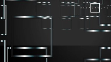 Modern Soyut Vektör Kutusu Arka Plan. beyaz degrade şeritler ile. eps 10 şablonu