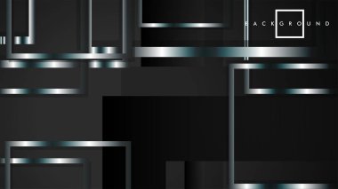 Modern Soyut Vektör Kutusu Arka Plan. beyaz degrade şeritler ile. eps 10 şablonu