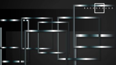 Modern Soyut Vektör Kutusu Arka Plan. beyaz degrade şeritler ile. eps 10 şablonu