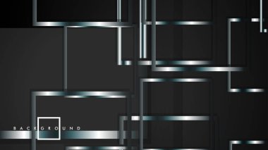 Modern Soyut Vektör Kutusu Arka Plan. beyaz degrade şeritler ile. eps 10 şablonu