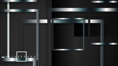 Modern Soyut Vektör Kutusu Arka Plan. beyaz degrade şeritler ile. eps 10 şablonu