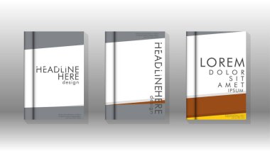 Kapak kitabı kavramı soyut geometrik arka plan renk ve şekillerin bir kombinasyonu ile